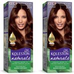 Naturals Saç Boyası Koyu Kestane 3/4 2x Paket Nemere