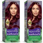 Naturals Saç Boyası Koyu Nar Kızılı 5/45 2x Paket Nemere