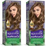 Naturals Saç Boyası Küllü Kumral 7/1 2x Paket - Renkli