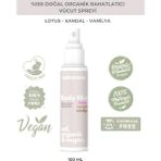 Naturana %100 Doğal Cilt Nem Spreyi Vücut Spreyi Lotus Sandal Vanilya Body Mist/Tonik 100 ml