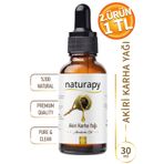 NATURAPY Akiri Karha Yağı (Akrakarha Oil) Maserasyon | Ekstraksiyon Yağı 30 ml Damlalıklı Cam Şişe