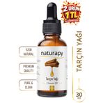 NATURAPY Tarçın Yağı (Cinnamon Oil) Uçucu Yağ 30 ml Damlalıklı Cam Şişe