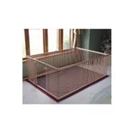 naturbird 1m X 1,5m Sık Aralıklı Ahşap Köpek Çiti