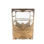 NATURBİRDS ahşap kuş kafesi kartal desen