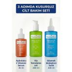 Naturce Cilt Bakim Seti 3 Lü C Vitamini Serum - Tonik - Yüz Yikama Jeli