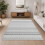 Nature Pamuk 30° Yıkanabilir Halı Modern Kilim Oturma Odası Salon Mutfak Balkon Yolluk Halısı C102A C102A_ES12