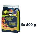 Nature Plan 5x500 gr Meyve Aromalı ve Ballı Muhabbet Kuşu Yemi