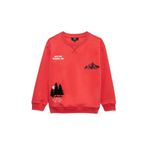 Nature Roams On Baskılı Turuncu Sweatshirt 6S10148-71079