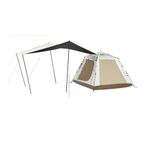Naturehike Ango Piknik 3 Otomatik Kurulum Fresh Black Tenteli Çadır