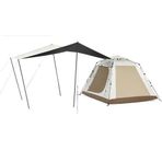 Naturehike Ango Piknik 3 Otomatik Kurulum Standart Tenteli Bej Çadır