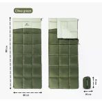 Naturehike Lt250 Uyku Tulumu -11 Derece Yeşil Renk
