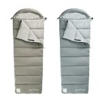 Naturehike M300 Pongee Pamuklu -13 Derece Sol Yeşil Uyku Tulumu