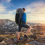 Naturehike Rock 60+5 Lt Trekking Sırt Çantası Siyah