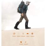 Naturehike Snow Fox Outdoor High-Tube Tozluk-Kum Botu NH20HJ012 - 0 - Siyah