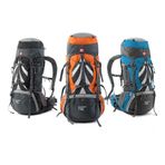 Naturehike Unisex 70L Sırt Çantaları Sırt Çantası, Siyah/beyaz, 70L, Gündelik