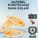 Naturel Dana Kulağı 100 Gr - Diş Taşı Temizleyici Ve Diş Eti Dostu Köpek Ödülü