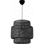 Naturel Dekor Bambu Siyah Avize 50CM- Bohem, Iskandinav, Modern, Rattan, Sinnerlig, Aydınlatma