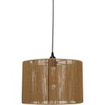 Naturel Dekor Doğal Jüt Avize 40 cm - Hasır, Bohem, Iskandinav, Modern, Rattan, Bambu, Aydınlatma - 1