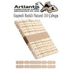 Naturel Gecmeli Dil Cubugu Dar 50 Li 1 Paket Centikli Tirtikli Gecirmeli Eklemeli Naturel Dondurma Cubugu Kesik Uclu Ahsap Cubuk