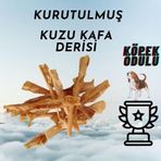 Naturel Köpek Ödülü Kurutulmuş Kuzu Kafa Derisi 100 Gr