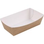 Naturel Kraft Kumpir Kutusu & Konik Tabak Küçük 7X11 cm 100 Adet - 500 Adet