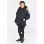 Natürel Kürklü Erkek Çocuk Şişme Mont 51246