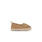 Naturel Süet Kadın Espadril Ayakkabı