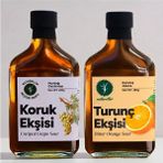 Natureller Koruk Ekşisi ve Turunç Ekşisi - Tatlı Ekşi Hasat (2 Adet) 280 gr
