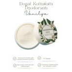 naturepower %100 Doğal Krem Deodorant Ter Kokusu Önleyici Koltuk Altı Vanilya Kokulu 50 ml