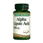 Nature's Bounty Alpha Lipoic Acid 100 mg 60 Kapsül