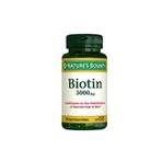Nature's Bounty Biotin 5000 mcg, 72 Kapsül, Yumuşak Jelatin Kapsül, Saç ve Cilt Sağlığı için Takviye Edici Gıda