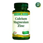 Nature's Bounty Calcium Magnesium Zinc D3 10x100 Tablet