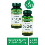 Nature's Bounty Coq-10 100 Mg 60 Softgel 2 Adet