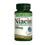 Nature's Bounty Flush Free Niacin 500 mg B3 Vitamini 50 Kapsül