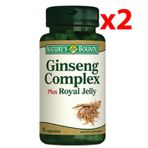 Nature's Bounty Ginseng Complex Plus Royal Jelly 75 Kapsül