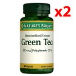Nature's Bounty Green Tea 315 mg 2x60 Kapsül