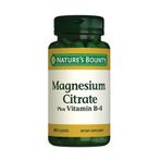 Nature's Bounty Magnesium Citrate Plus with Vitamin B6 60 Tablet