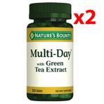 Nature's Bounty Multi-Day with Green Tea Extract 2x50 Tablet