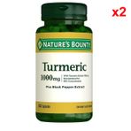 Nature's Bounty Turmeric 1000 mg 2x60 Kapsül