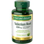 Nature's Bounty Valerian Root 450 mg 100 Kapsül