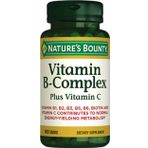Nature's Bounty Vitamin B Complex Plus Vitamin C Biotin 60 Tablet