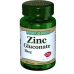 Nature's Bounty Zinc Gluconate 10 mg 100 Tablet