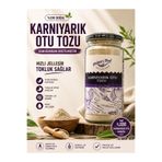 NATURES FOOD Karnıyarık Otu Tozu 300 Gr %100 Psyllium Kabuk Yüksek Lif Hızlı Jelleşen Tokluk Destekleyici