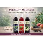Nature's Food Yaban Mersini Özü Kızılcık Özü Karadut Özü Doğal Meyve Özleri Seti - 2,1 kg