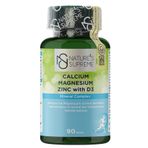 Nature's Supreme Calcium Magnesium Zinc Vitamin D3 90 Tablet