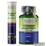 Nature's Supreme Magnesium Bisglycinate 60 Tablet + Sambucus Nigra 20 Efervesan Tablet
