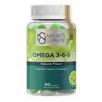Nature's Supreme Omega 3-6-9 Yeşil Limon Aromalı 60 Çiğnenebilir Tablet
