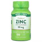 Nature's Truth Zinc Chelated 50 Mg, 100 Tablets