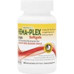 Naturesplus Hema-Plex + Iron +Niacin+Copper+Selenium+Benfotiamine 60 Fast-Acting Softgels - 60 TABLET