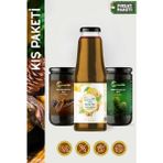 NatureTime Premium Kış Paketi Bağışıklık Solunum ve Günlük Güç 3’lü Doğal Organik Destek Paketi Katkısız Şeker Ilavesiz - 1,280 gr